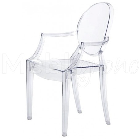 Krzesło w stylu Louis Ghost